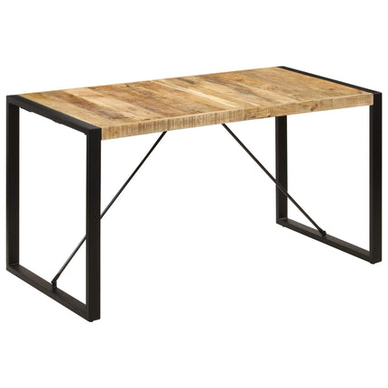 Dining Table 55.1"x27.6"x29.5" Solid Mango Wood