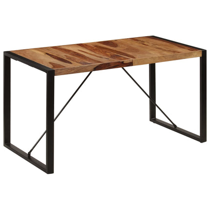 Dining Table 55.1"x27.6"x29.5" Solid Acacia Wood