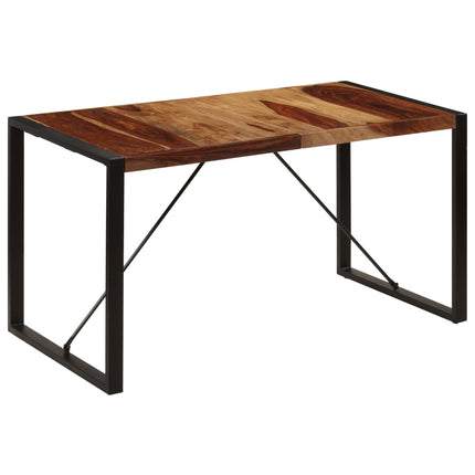 Dining Table 55.1"x27.6"x29.5" Solid Acacia Wood