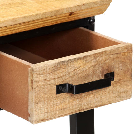 Writing Table 43.3"x19.6"x29.9" Solid Mango Wood
