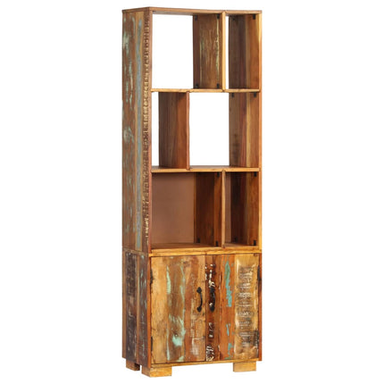 Bookshelf 23.6"x13.8"x70.9" Solid Reclaimed Wood