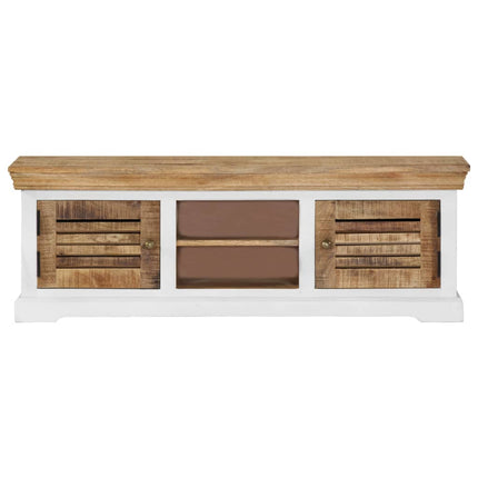 TV Stand 46.5"x11.8"x15.7" Solid Wood Mango