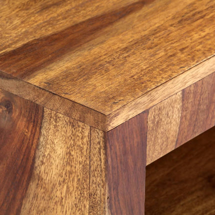 TV Stand 55.1"x11.8"x15.7" Solid Wood Acacia