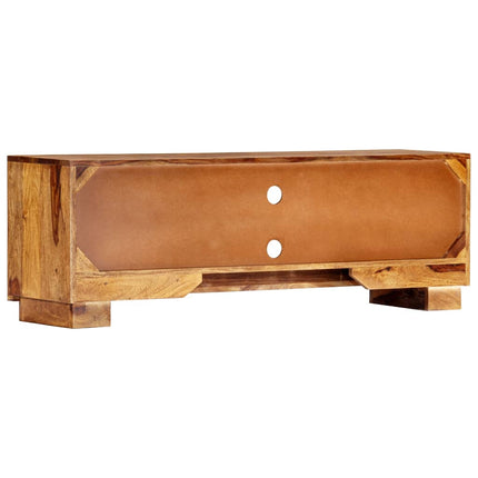 TV Stand 46.5"x11.8"x15.7" Solid Wood Acacia