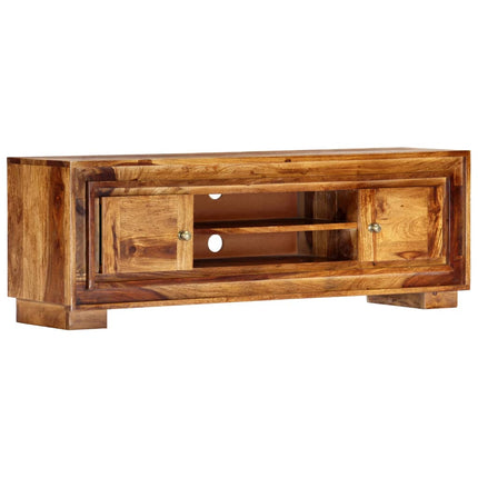TV Stand 46.5"x11.8"x15.7" Solid Wood Acacia