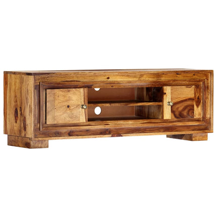 TV Stand 46.5"x11.8"x15.7" Solid Wood Acacia