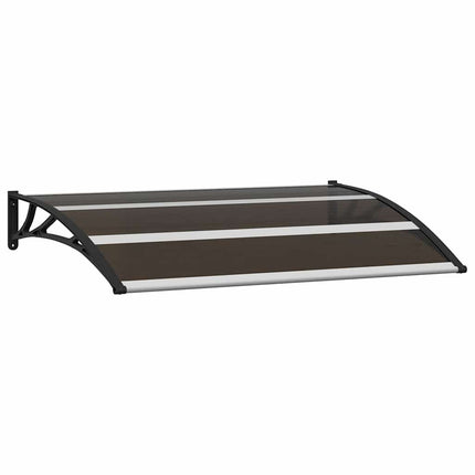 Door Canopy Black 47.2"x29.5" PC
