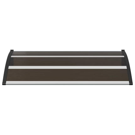 Door Canopy Black 47.2"x29.5" PC