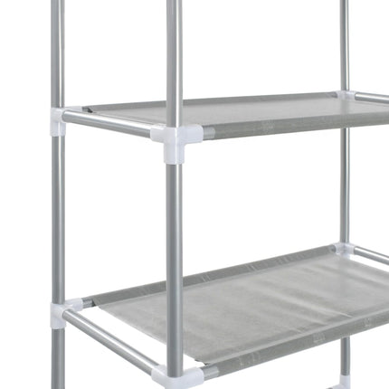 3-Tier Storage Rack over Toilet Silver 20.9"x11"x66.5
