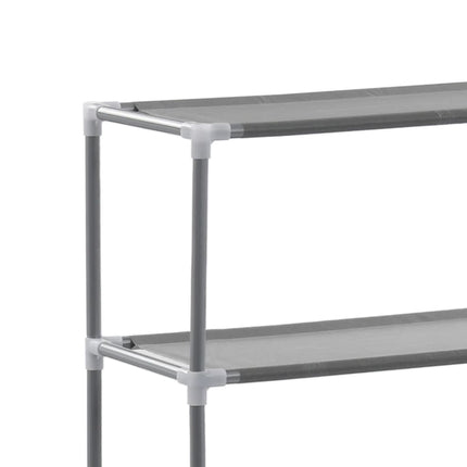 3-Tier Storage Rack over Laundry Machine Silver 27.2"x11"x66.5