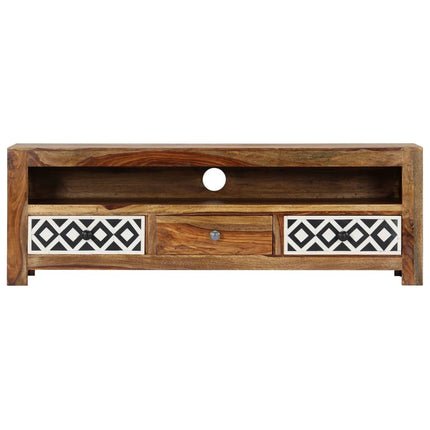 TV Stand 47.2"x11.8"x15.7" Solid Wood Acacia