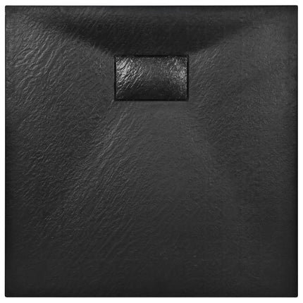 Shower Base Tray SMC Black 35.4"x35.4
