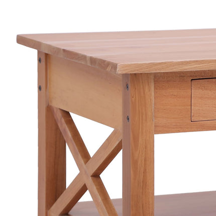Coffee Table 39.4"x21.7"x18.1" Solid Mahogany Wood