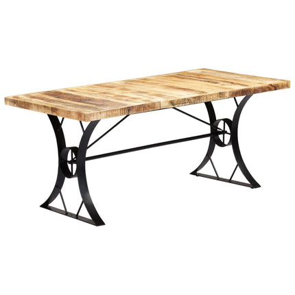 Dining Table 70.9"x35.4"x29.9" Solid Mango Wood