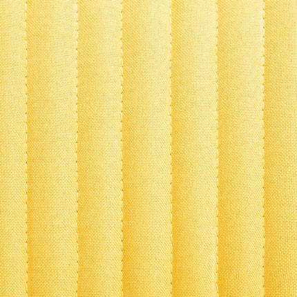 Dining Chairs 6 pcs Yellow Fabric