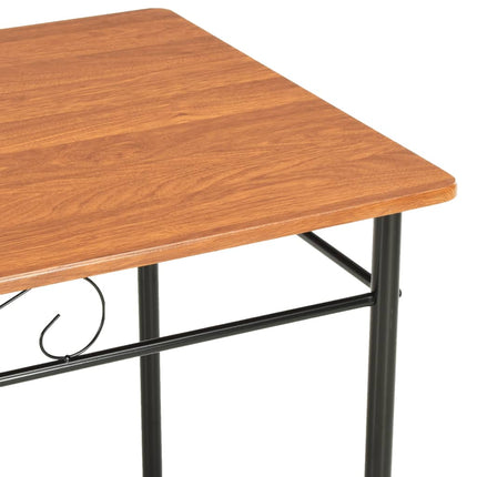 Dining Table Brown 47.2"x27.6"x29.5" MDF