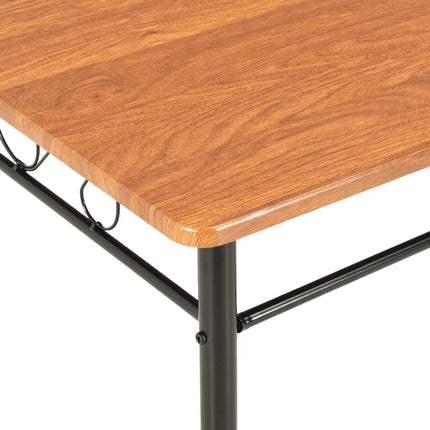 Dining Table Brown 47.2"x27.6"x29.5" MDF