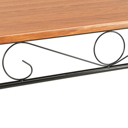 Dining Table Brown 47.2"x27.6"x29.5" MDF