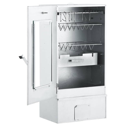 BBQ Oven Smoker with 2.2 lb Wood Chips 17.5"x11.4"x32.7