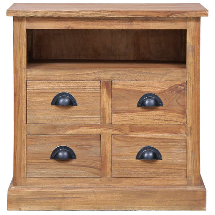 Side Cabinet 23.6"x11.8"x23.6" Solid Teak