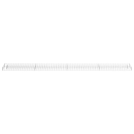 Gabion Raised Bed Galvanized Steel 141.7"x11.8"x3.9
