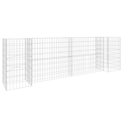 H-Shaped Gabion Planter Steel Wire 102.4"x15.7"x31.5