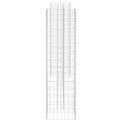 H-Shaped Gabion Planter Steel Wire 102.4"x15.7"x59.1
