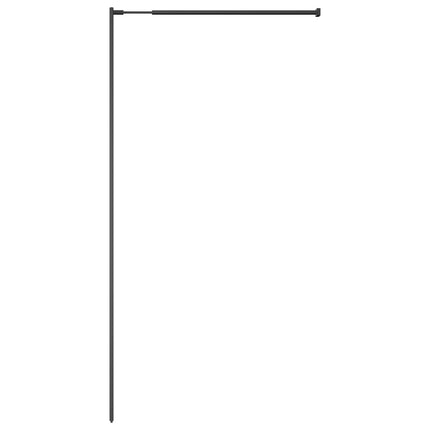 Walk-in Shower Screen Clear Tempered Glass 31.5"x76.8