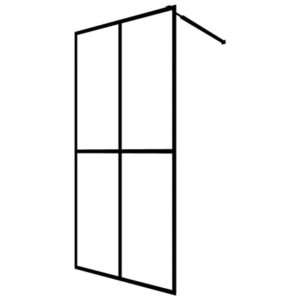 Walk-in Shower Screen Frosted Tempered Glass 39.4"x76.8