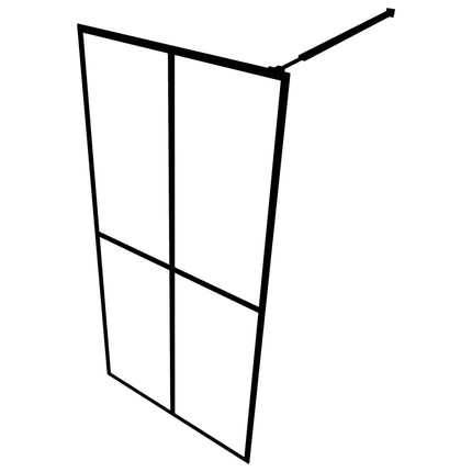 Walk-in Shower Screen Frosted Tempered Glass 39.4"x76.8