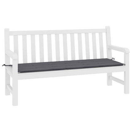 Garden Bench Cushion Anthracite 78.7"x19.7"x1.6" Oxford Fabric