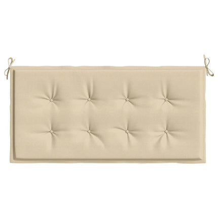 Garden Bench Cushion Beige 47.2"x19.7"x1.6" Oxford Fabric