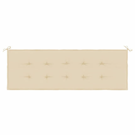 Garden Bench Cushion Beige 59.1"x19.7"x0.8" Oxford Fabric