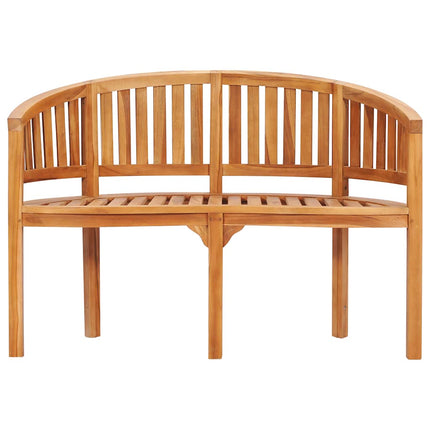 Banana Bench 47.2" Solid Teak Wood