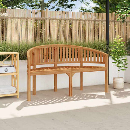 Banana Bench 59.4" Solid Teak Wood