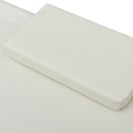 Patio Lounge Bed Fabric Cream