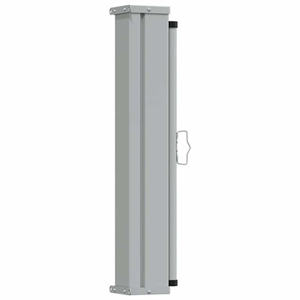Patio Retractable Side Awning 31.5"x118.1" Gray