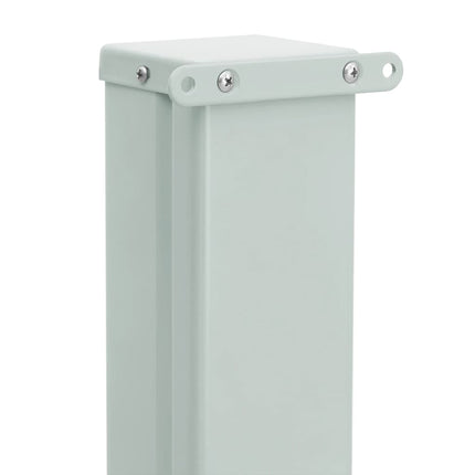 Patio Retractable Side Awning 39.4"x118.1" Cream