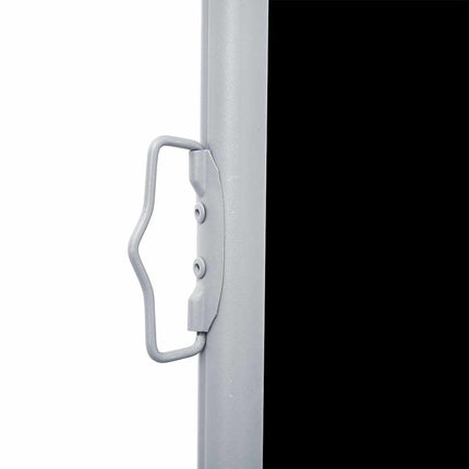 Retractable Side Awning Black 47.2"x236.2