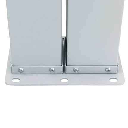 Retractable Side Awning Cream 39.4"x393.7