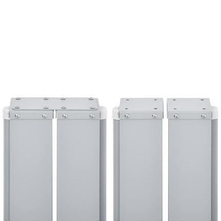 Retractable Side Awning Anthracite 39.4"x393.7