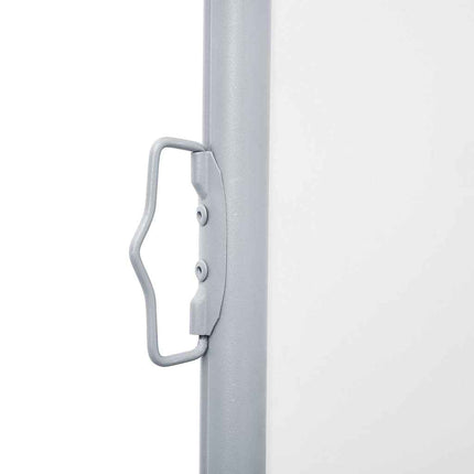 Retractable Side Awning Cream 55.1"x393.7