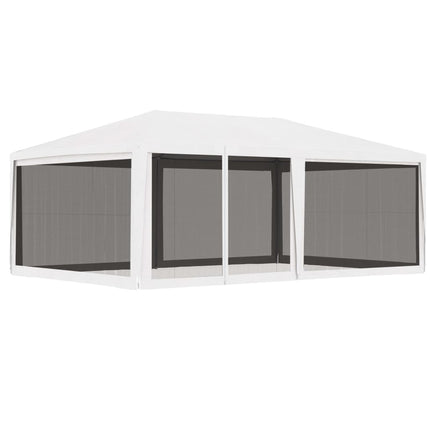 Party Tent with 4 Mesh Sidewalls 13.1'x19.7'White