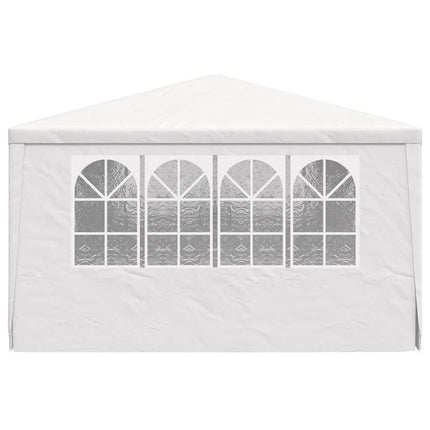 Professional Party Tent with Side Walls 13.1'x19.7'White 0.3 oz/ft²