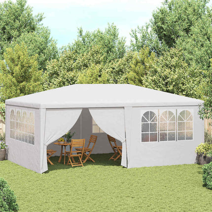 Professional Party Tent with Side Walls 13.1'x19.7'White 0.3 oz/ft²