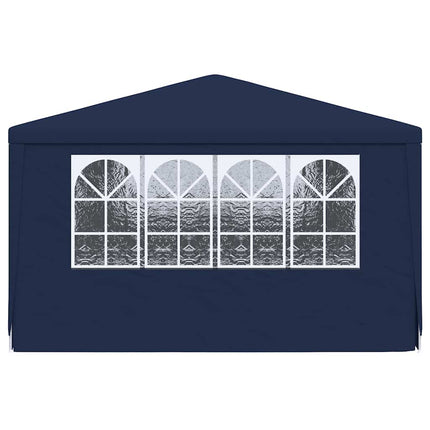 Professional Party Tent with Side Walls 13.1'x19.7'Blue 0.3 oz/ft²