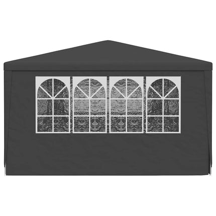 Professional Party Tent with Side Walls 13.1'x29.5'Anthracite 0.3 oz/ft²