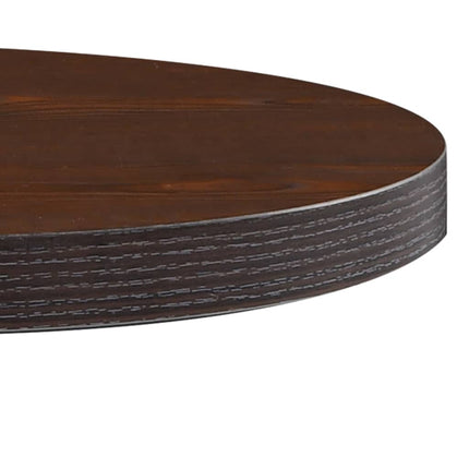 Bistro Table Dark Brown 23.6" MDF
