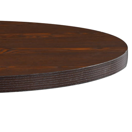 Bistro Table Dark Brown 31.5" MDF