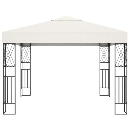 Gazebo 9.8'x9.8'Cream Fabric